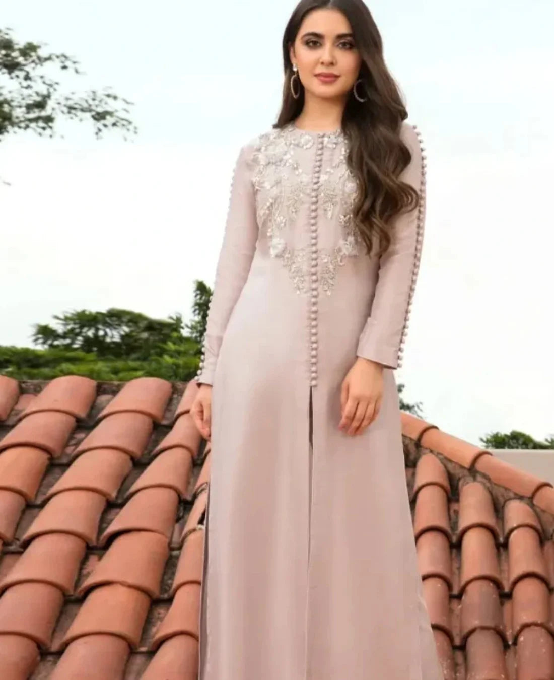 Nova | Tussar Silk Ada Work | 2 Piece