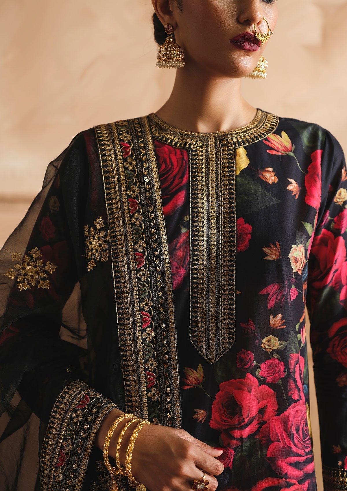 Deep Dusk | Poly Lawn Dress | 3 Piece