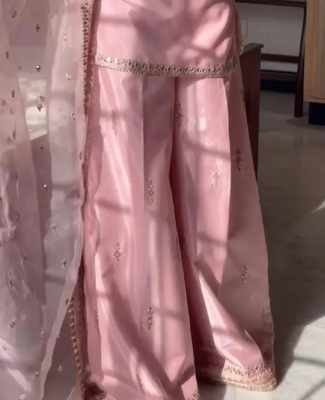 Petal | Tussar Silk Dress | 3 Piece