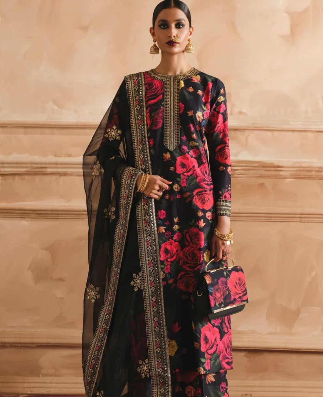 Deep Dusk | Poly Lawn Dress | 3 Piece