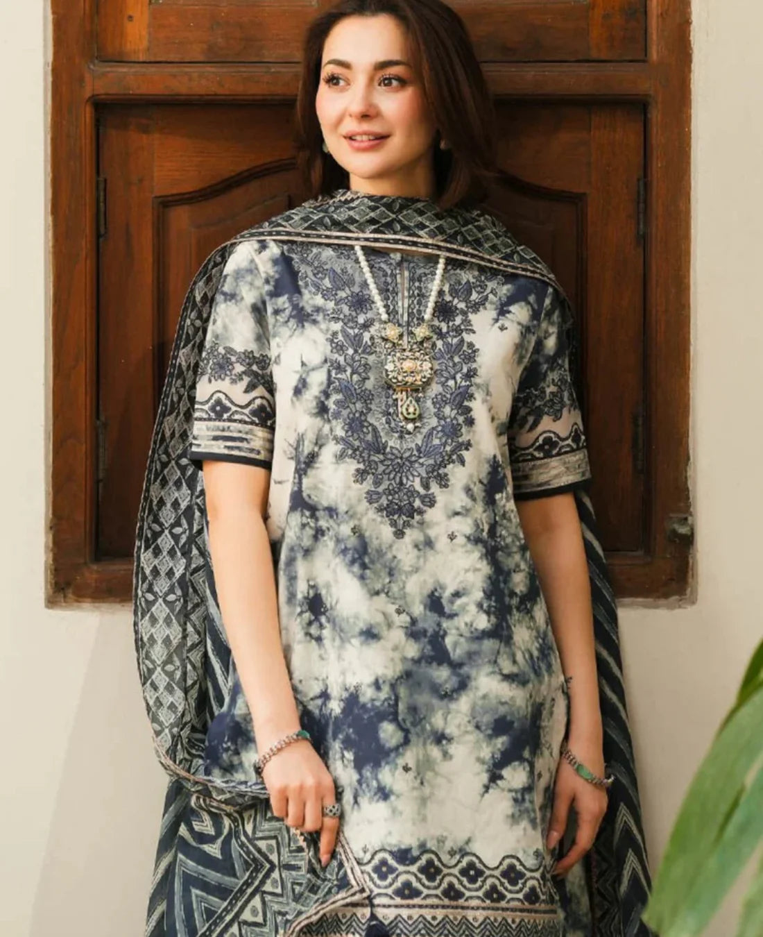 Melvin | Lawn Dress | 3 Piece