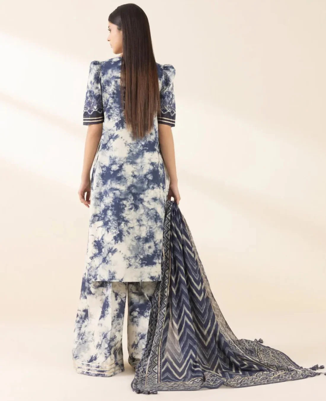 Melvin | Lawn Dress | 3 Piece